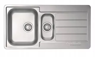 Oceľový drez Alveus Line Start 10