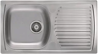 Drez BASIC 170 saténová ušľachtilá oceľ - hladký 78 cm x 43,5 cm