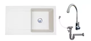 Žula drevík 1 komorárny s odpadu + baterie telo chrom +