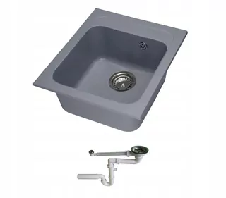 Kuchynský drez - Umývadlo GRANITE 41X47 + SIPHON 8 FARBY
