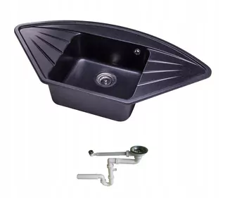 Kuchynský drez - Umývadlo GRANITE 99X52 Sink Siphon 8 farieb