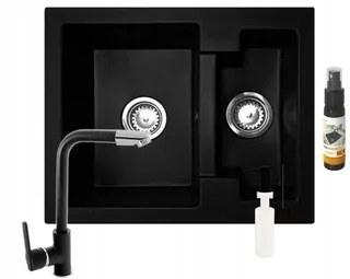 Kuchynský drez - Sinks Granite Sink 1.5K + Batéria 7 Farby