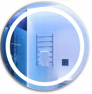 Metanoia zrkadlo Led zrkadlá kruh na stenu 800 x 800 mm
