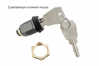 Zámok Euro-Locks C702 s rovnakým číslom kľúča