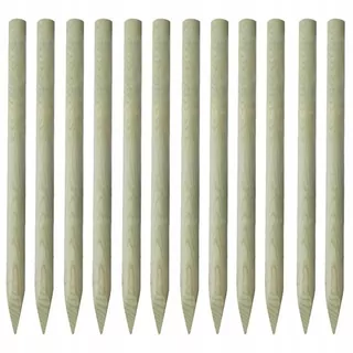 Zbytočné plotové tyče Vidaxl 1.5m 12 ks