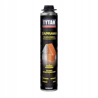 Montážna pena PUR - Titan tenkovrstvová malta 750 ml