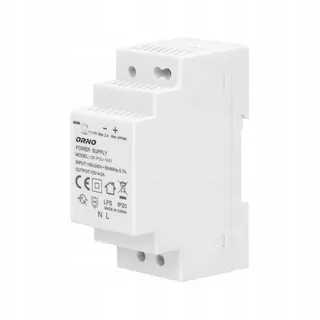 Napájací zdroj na DIN lištu pre video interkomy a interkom 24 W 2 A 12 V
