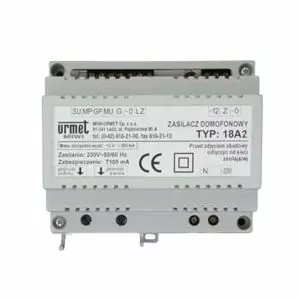 Urmet intercom napájanie 18A2