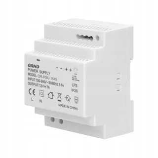 Napájací zdroj na lištu DIN 12VDC 7 A 84 W šírka 4 moduly