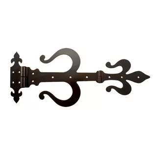 Ozdobný kovaný, zlomený, 60 cm pánt Z-17