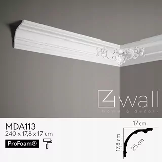 Dekoratívna stropná lišta MDA113 Mardom Decor