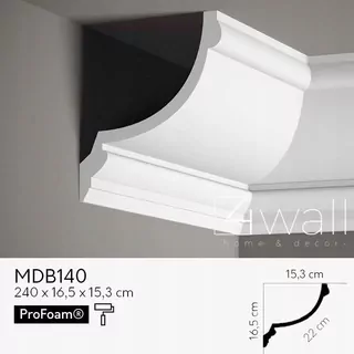 Dekoratívna stropná lišta MDB140