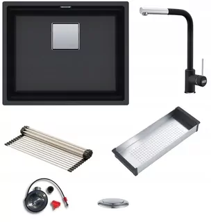 Sada Franke Drez KNG 110-52 Onyx + Batéria Sirius Side Onyx+ Príslušenstvo