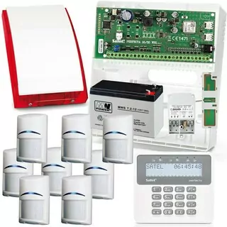 Kit Perfecta 16 SP 4001 LCD 8x Bosch GSM Satel