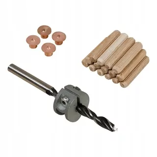 Skrutky, šróby - WOLFCRAFT 8 mm PEG pripojovacia sada vŕtačka