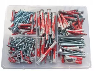 Skrutky, šróby  - DuoPower 230 štipce set! Fischer