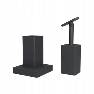 Prierez: štvorec 50 × 50 mm - profil s hrúbkou steny 2 mm