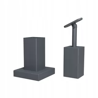 Prierez: štvorec 50 × 50 mm - profil s hrúbkou steny 2 mm