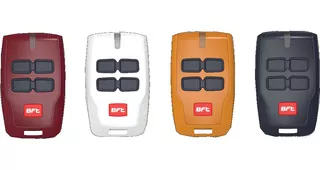 BFT Mitt B4 4333MHz diaľkové ovládanie nastavené 4 farby
