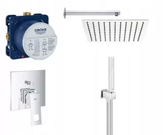 Páková batéria pod omítku - vonkajší prvok Grohe Eurocube 24062000 - Nový model