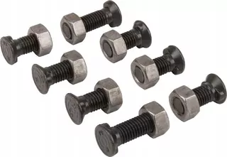 Skrutky, šróby - Sada skrutiek 6 ks. M12x30mm Plnenie oválny 2 S