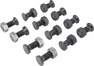 Skrutky, šróby - Bolt set 8 ks. M12x30mm Plnenie oválny 4S