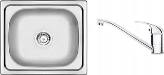 Kuchynský drez - Set, batéria Doppio ZENA0103 DEAP