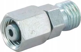 Skrutky, šróby - Jednoduché konektor s M12x1,5 6L-M12x1,5 6L KOV