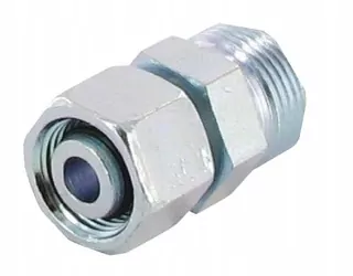 Skrutky, šróby - Spojka priama s M12x1,5 6L-M16x1,5 10L KO