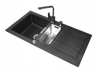 Drez na umývanie riadu SIRIUS SID 651 Tectonite Onyx