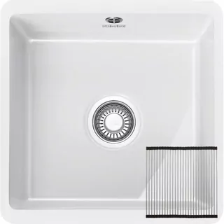 Závesný drez Franke Kubus KBK 110-40 Fraceram Polar White