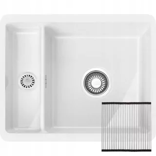 Závesný drez Franke Kubus KBK 160 Fraceram Polar White