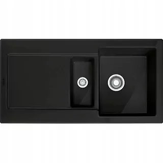 Kuchynský drez - Drez Franke Maris MRK 651-100 Ceramics Black Mat