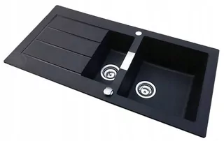 Drez na umývanie riadu SIRIUS S2D 651 Tectonite Onyx
