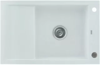 Žulové umývadlo Kernau KGS M 6078 1B1D PURE WHITE