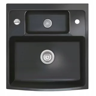 Umývadlo na stenu Systemceram Centra 60 Ceramica Nero