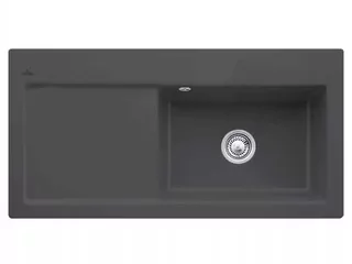 V&B Subway 60 XL Pravý 6719 01 i4 Graphite - kuchynské drezy