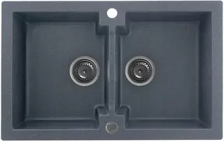 Žulové umývadlo Kernau KGS A 80 2B Graphite