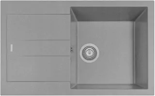 Umývadlo na stenu Plados Elegance 78.10 - Titanium metal 42