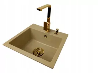 Žula jednokomorový drevík + zlatý sifón + zlatá bateria + zlata dávkovač