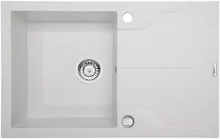Drez 1-komorový 78 × 49 cm s odkvapkávačom Deante ANDANTE ZQN A113 alabaster