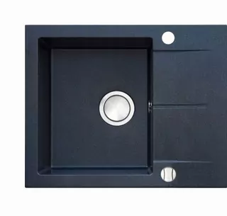 BERG HOBART BRQ1411A 1,0 MOC ONYX - umývadlo s odkladacou plochou