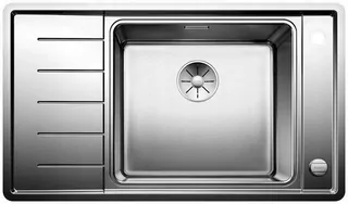 BLANCO ANDANO XL 6S-IF COMPACT NEHRDZIVÁ OCELI 523001, pravá komora, automatický uzáver