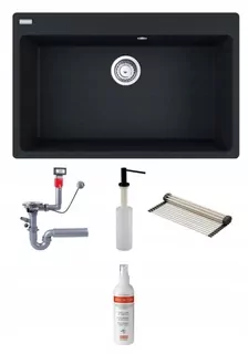 Kuchynský drez - Sink Center CNG 610-73TL Fragranit + Black