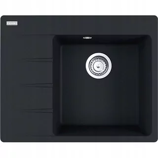 Drez Centro CNG 611-62 TL Fragranit+ čierna matná - odtok na ľavej strane