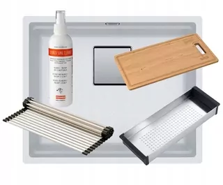 Drez Kanon KNG 110-52 Fragranit+ Biela polar od firmy FRANKE