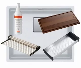 Drez Kanon KNG 110-52 Fragranit+ Biela polar od firmy FRANKE