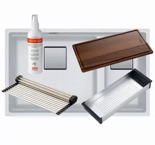 Závesný drez Kanon KNG 120 Fragranit+ Polar White od firmy FRANKE