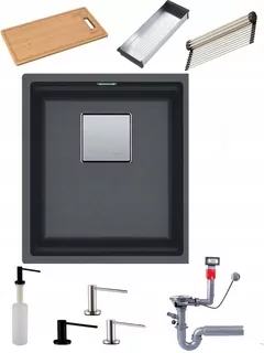 Drez Franke KNG 110-37 grafitový + príslušenstvo
