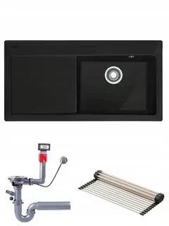 Umývadlo Mythos MTK 611-100 Fraceram Keramické Čierna Mat + Bezplatne